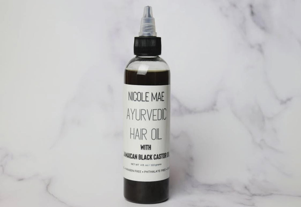 Ayurvedic Hair Oil: Amla, Fenugreek & Jamaican Black Castor Oil Blend