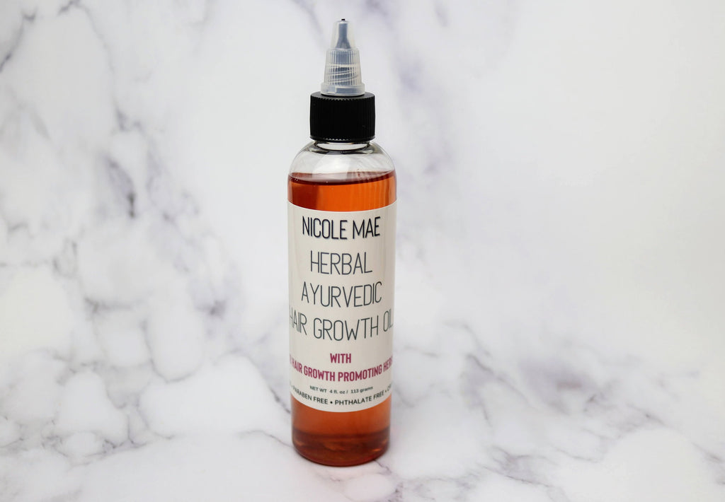 Herbal Ayurvedic Hair Oil | 18 Superior Hair Herbs, Organic Virgin Coconut, Root Stimulator, Super Hair Oil