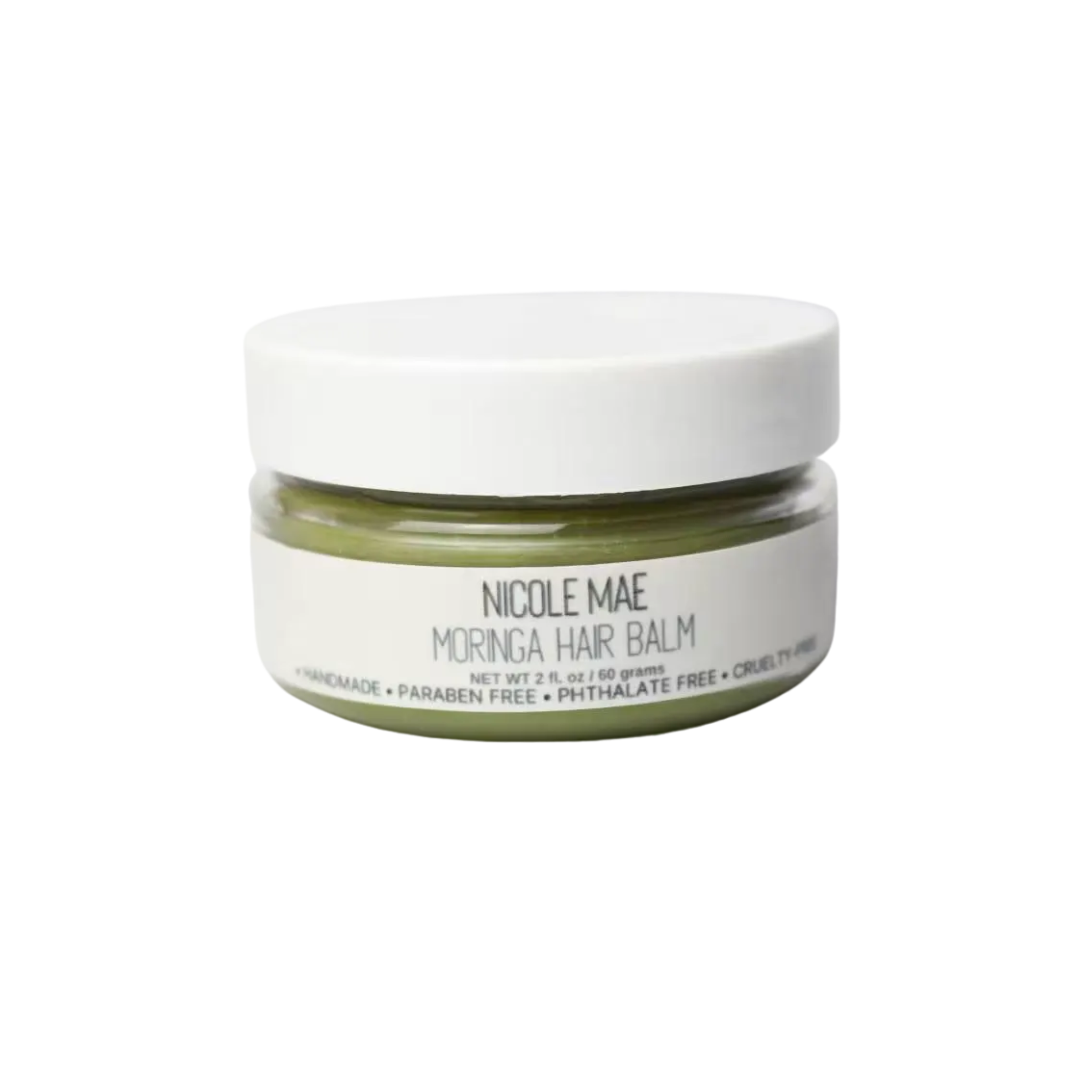 Moringa Herbal Hair Balm: Natural Softening Hair Balm with Shea & Castor Oil