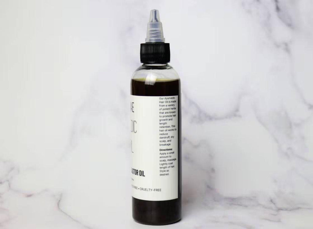 Ayurvedic Hair Oil: Amla, Fenugreek & Jamaican Black Castor Oil Blend